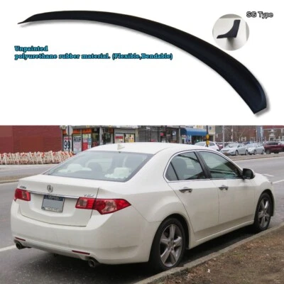 Alerón trasero de maletero TailVibe 244S para sedán Acura TSX 2009~2014 Foto 1 de 4