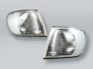 TYC Clear Corner Lights Lámparas de estacionamiento PAIR fits 1995-1997 AUDI A6 - Imagen 1 de 2