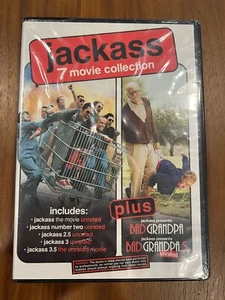 Jackass 7 Movie Collection (DVD) SEALED NEW - Picture 1 of 3