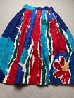 PETITE IMAGE MADE IN THE USA ILGWU UNION MADE FLORAL MULTICOLOR  SKIRT SZ 5