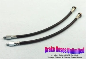 FRONT BRAKE HOSES Ford Ranch Wagon 1957 1958 - Picture 1 of 1