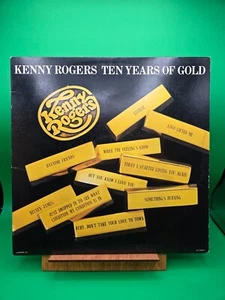 KENNY ROGERS - ZEHN JAHRE GOLD VINYL LP-SCHALLPLATTE (1977) - Bild 1 von 2