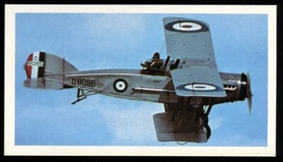 Tobacco Card, Doncella,GOLDEN AGE OF FLYING,1977, Bristol F.2b Fighter D8096, #6 - Image 1 of 2