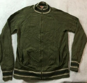 Mossimo Supply Co 1/4 zipper Pull Over Brown Sweater Mens Size Medium - Picture 1 of 4