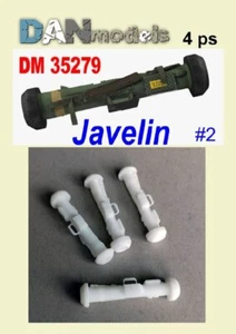 Dan Models 35279 - 1/35 - ATGM Javelin. Javelin. Set 4 pcs. Resin 3D scale model - Picture 1 of 12
