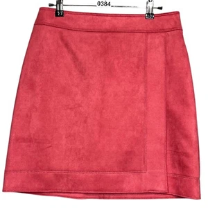 White House Black Market Suede Boot Skirt Women's Size 2 New Rouge Remix Office - Bild 1 von 11
