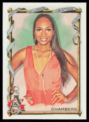 2023 Topps Allen & Ginter Ari Chambers #207 BASEBALL Basketball Reporter - Image 1 of 2
