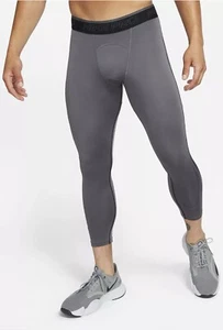 Nike Pro Dri-FIT Men's 3/4 Tights - DD1919 - FREE SHIPPING Size S, M - Picture 1 of 3