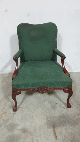Thomasville Designer Club Chair Chippendale Claw Cover