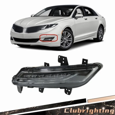 For Lincoln MKZ 2013 2014 2015 2016 LED Fog Light Lamp Assembly Left Driver Side Foto 1 de 4