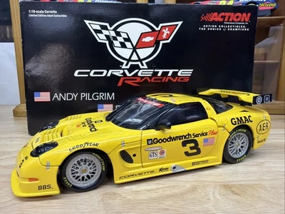 Dale Earnhardt 2001 Corvette C5R #3 GM Goodwrench 1/18 Action Original Version - Image 1 of 4
