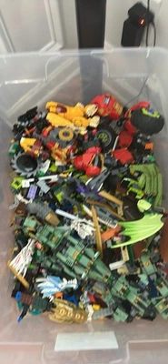 Lote LEGO ~23 lb, 20 minifiguras, Ninjago Spinners piezas/piezas diversas dragón verde Foto 1 de 4