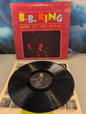 B.B. King Live At The Regal Vinyl Record LP 1967 ABC-Paramount ABCS-509 VG+/VG - Image 1 of 4