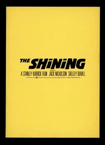 1980 The Shining Special Preview Screening Japanese Invite Ticket Kubrick - Bild 1 von 4