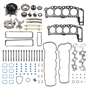 Kit de cadena de distribución con bomba de agua bomba de aceite y juntas para Dodge Dakota Durango 4,7 L - Imagen 1 de 11