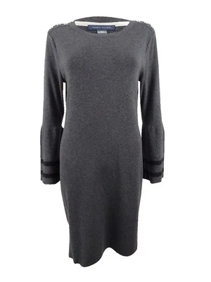 Tommy Hilfiger Women's Bell-Sleeve Sweater Dress - Image 1 of 2