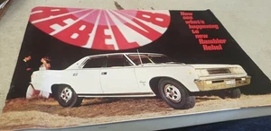 1968 RAMBLER REBEL V8 Australian   Sales Brochure RARE - Bild 1 von 6