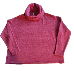 Dreamer By Debut Damen XL Rollkragen weicher Pullover Barbie rosa - Bild 1 von 7