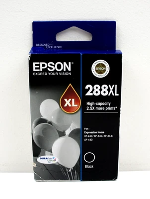 Epson Genuine 288XL Black Ink Cartridge Expired June 2023 - Free Postage - Image 1 of 4