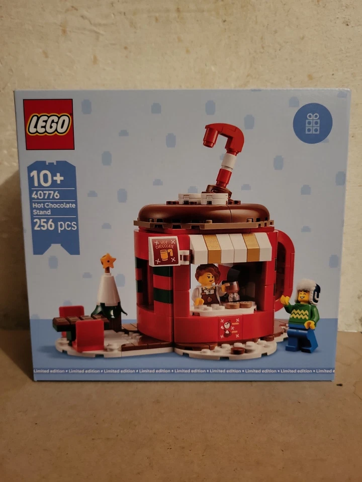 LEGO Christmas 40776 Hot Chocolate Stand / Bancarella Cioccolata Calda -New