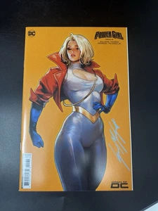 POWER GIRL #1 Alto Grado 1ª IMPRESIÓN FIRMADA SOZOMAIKA VARIANTE Wondercon nítida - Imagen 1 de 12