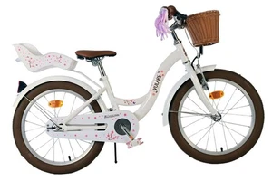 18 Zoll Kinder Mädchen Fahrrad Mädchenfahrrad Rad Bike Mädchenrad Rücktritt Weiß - Bild 1 von 10