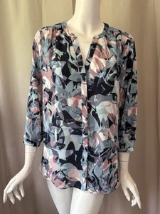 Nueva Blusa Top NYDJ Manga 3/4 Talla M - Imagen 1 de 5