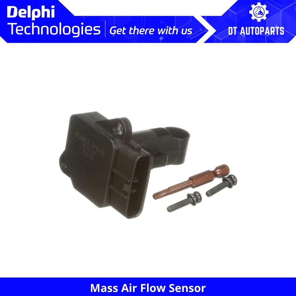 Sensor de flujo de aire másico Delphi 2002 2003 2004 para Toyota Prius 2001-2009 1,5 L L4 Foto 1 de 4
