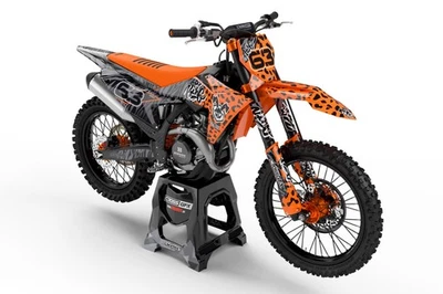 KTM Complete Graphics Kit SX SXF EXC EXCF - F 50 65 85 125 200 250 300 350 450 Foto 1 de 4