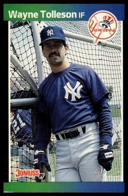 1989 Donruss #659 Wayne Tolleson - Image 1 of 2