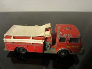 MATCHBOX #29 DENVER FIRE PUMPER TRUCK MADE IN ENGLAND BY LESNEY 1966~ - Picture 1 of 4