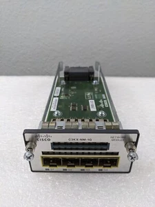 Cisco C3KX-NM-1G 4-Port Gigabit (SFP für 3750X 3560X Switches) - Bild 1 von 4