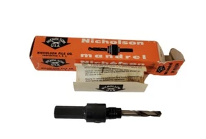 Nicholson File Co. Heavy Duty High Speed Steel Mandrel No. M-402H In Box Vintage - Picture 1 of 6