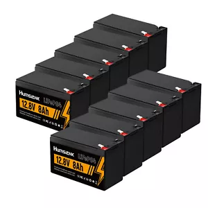 12V 8Ah LiFePO4 Lithium Battery 24V/36V/48V Deep Cycle BMS Solar Boat RV Camping - Picture 1 of 19