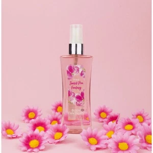 Body Fantasies Pink SWEET PEA Fantasy Fragrance Body Mist Spray 3.2 oz 94 mL - Picture 1 of 2