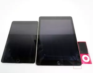 Lote de 3 gadgets Apple que no funcionan (2 iPads + 1 iPod Nano 5ta generación) ¡4 chatarra SOLO! - Imagen 1 de 3
