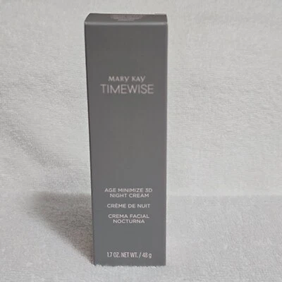Mary Kay TimeWise Age Minimize 3D Night Cream 1.7 oz Fragrance Free New - Image 1 of 4