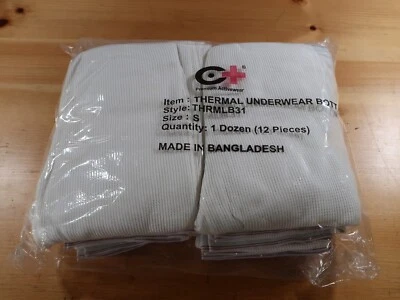 Cotton Plus Men's Thermal Bottoms Long John Premium Underwear Size Small