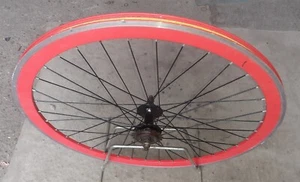 Ruota posteriore 28" bici corsa, giro ruota, cerchio fascia alta Bianchi Legnano - Foto 1 di 5