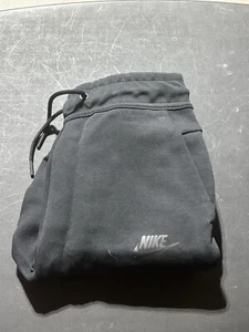 Nike Tech Fleece Black Pants Boy's Medium  - Picture 1 of 2