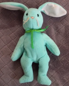 Ty Beanie Babies Hippity The Bunny Rabbit No Hang Tag 1996 - Picture 1 of 4