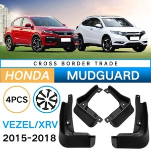 For Honda Vezel XRV 2015-2022 ABS Plastic Fender car tire mud shield 4PCS - Picture 1 of 7