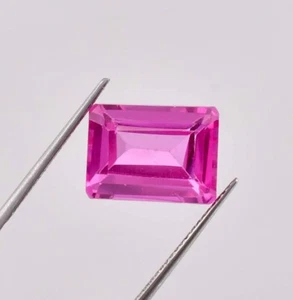 14 x 10 MM Flawless 10.40 Ct Natural Royal Pink Sapphire Gemstone GIT Certified - Picture 1 of 6