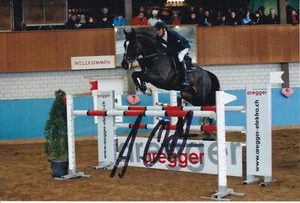 Andreas OTT - Switzerland, Riding, Original Autograph! - Picture 1 of 1