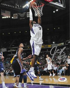 Jason Thompson Sacramento Kings Signed 8x10 Photo Autographed PSA/DNA COA 28
