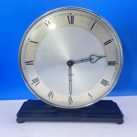 Mantle ClocK Smiths 8 Day Vintage Bakelite (Mechanical) Running Cover