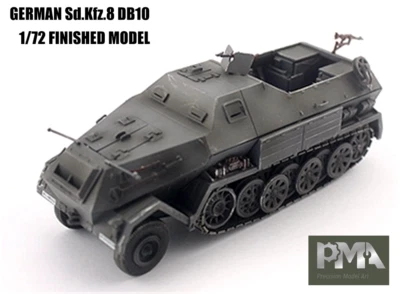 GERMAN Sd.Kfz.8 DB10 1/72 FINISHED TANK MODEL - Image 1 of 4