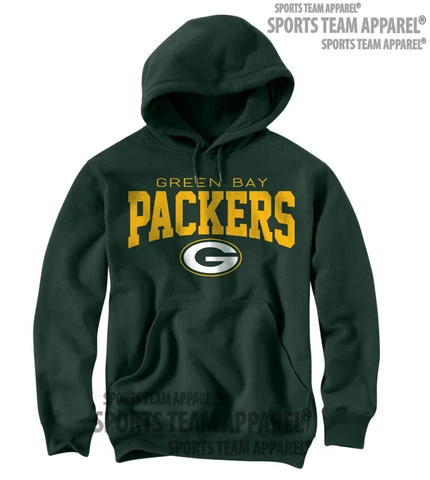 GREEN BAY PACKERS JERSEY HOODIE SWEATSHIRT Cover