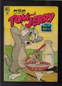 RARE 1948 1st ISSUE TOM and JERRY DELL COMIC BOOK ORIGINAL & COMPLETE - Picture 1 of 15