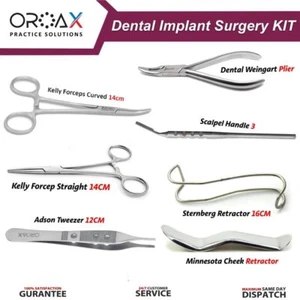 Kit de instrumentos quirúrgicos dentales cirugía oral sutura instrumentos de disección conjunto - Imagen 1 de 9